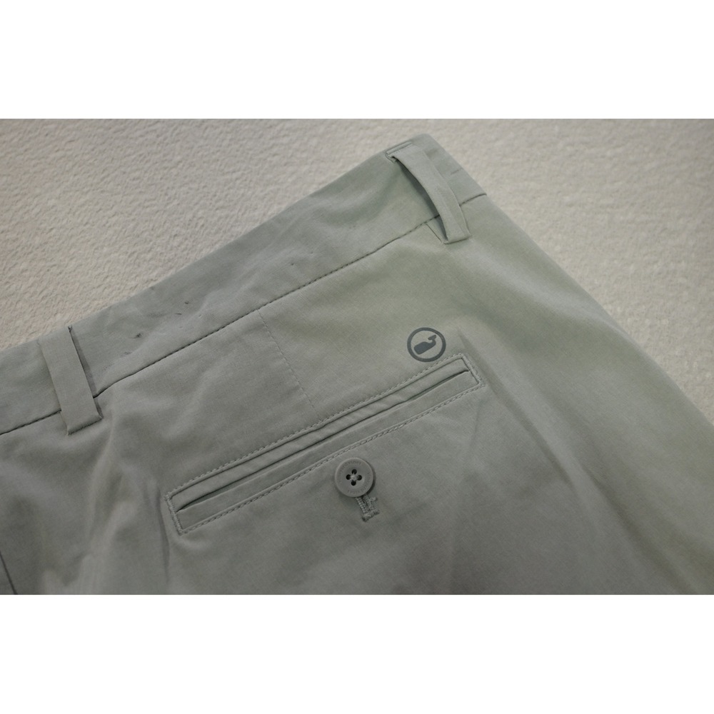 Vineyard Vines Performance Golf Shorts Mens 35 Gray Stretch Performance Flat